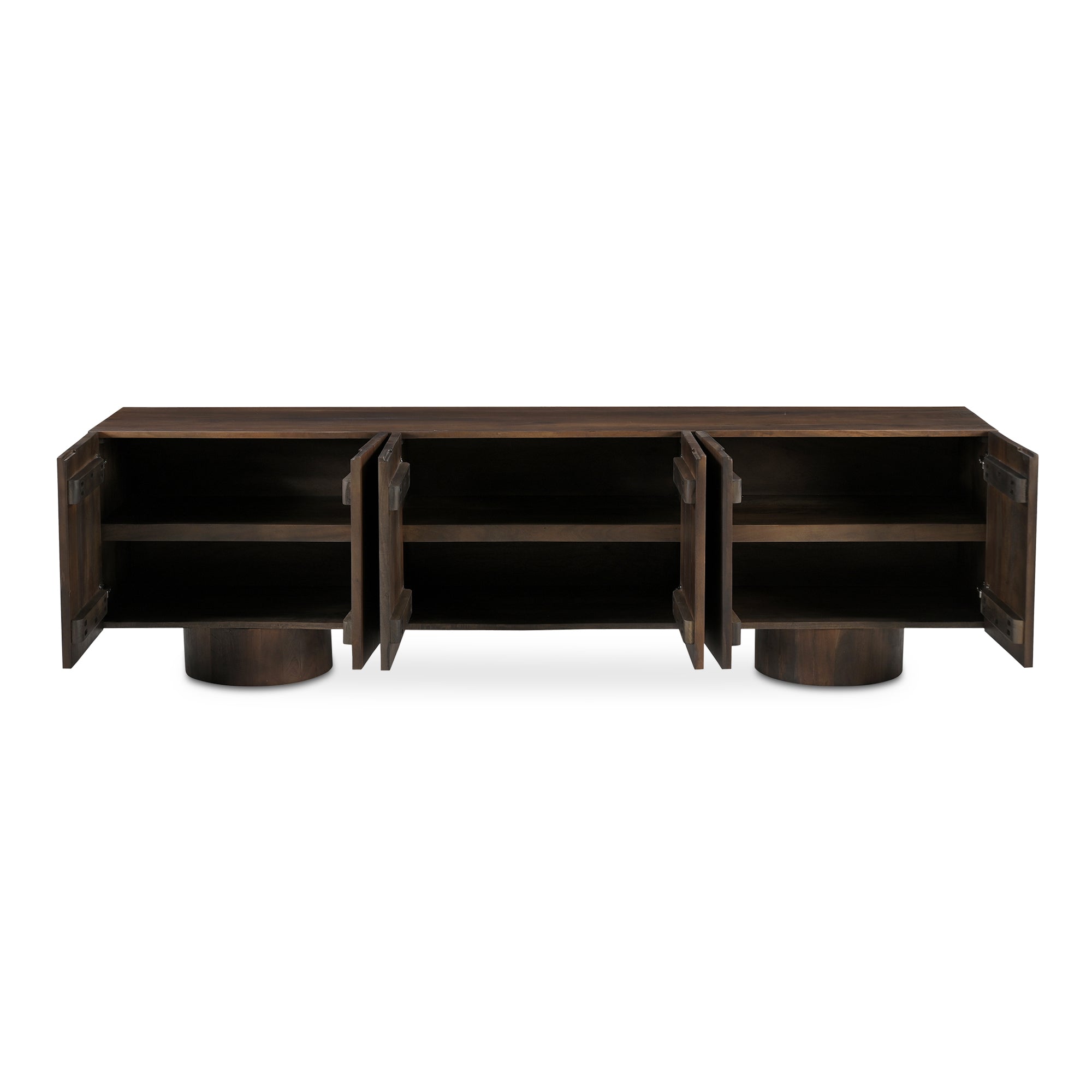 Hadley Media Unit Warm Brown