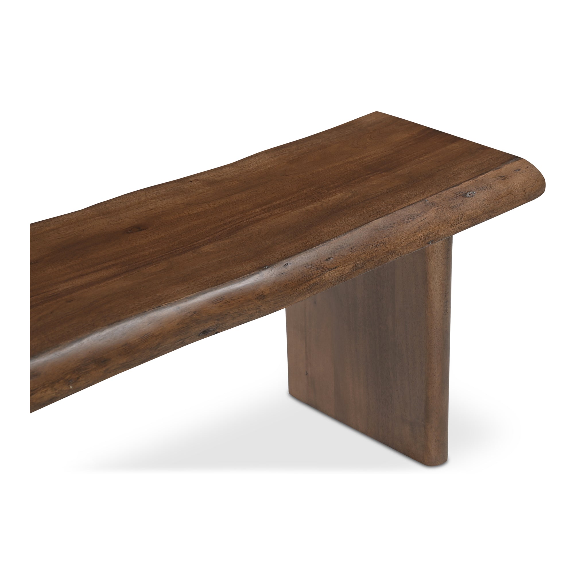 Lila Dining Bench Small Brown
