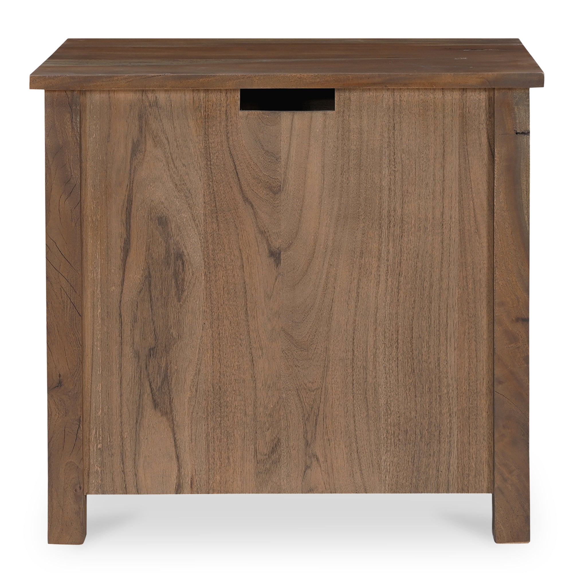 Gene Charging Nightstand Dark Brown