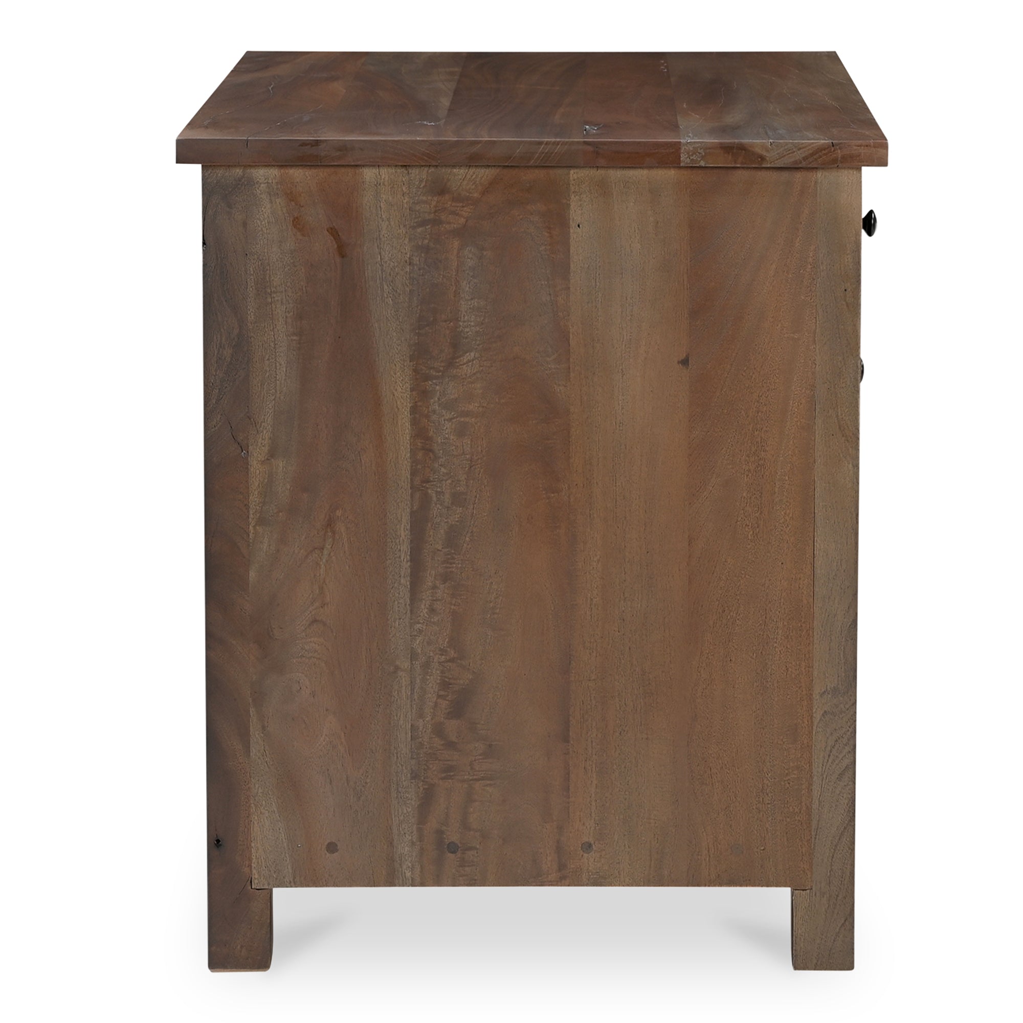 Gene Charging Nightstand Dark Brown