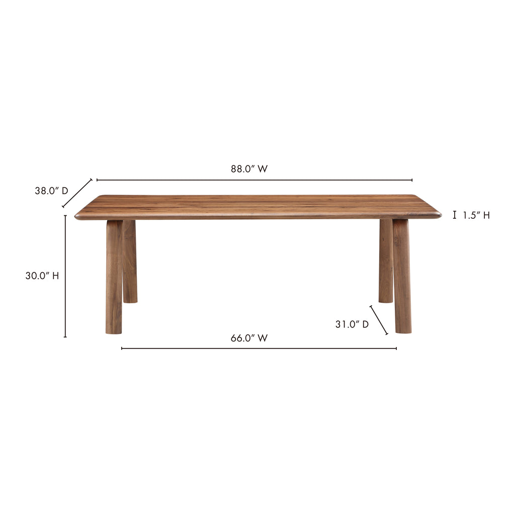 Malibu Dining Table Walnut