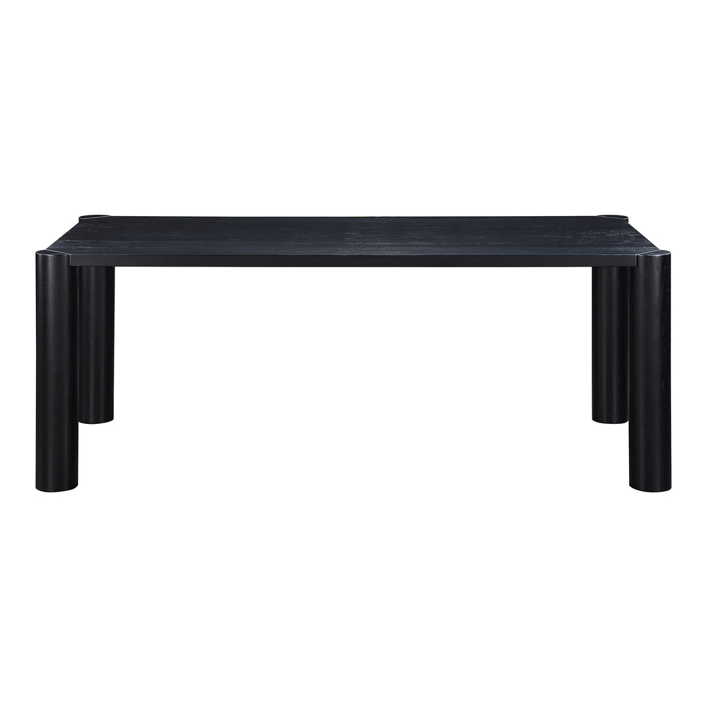 Post Small Dining Table Black