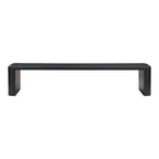 Post Large Dining Bench Black