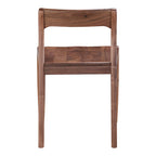 Owing Dining Chair Walnut Brown - Set Of Two