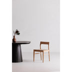 Owing Dining Chair Natural Oak - Set Of Two