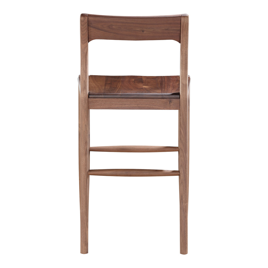 Owing Counter Stool Walnut Brown