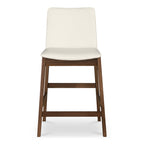Deco Counter Stool White PVC