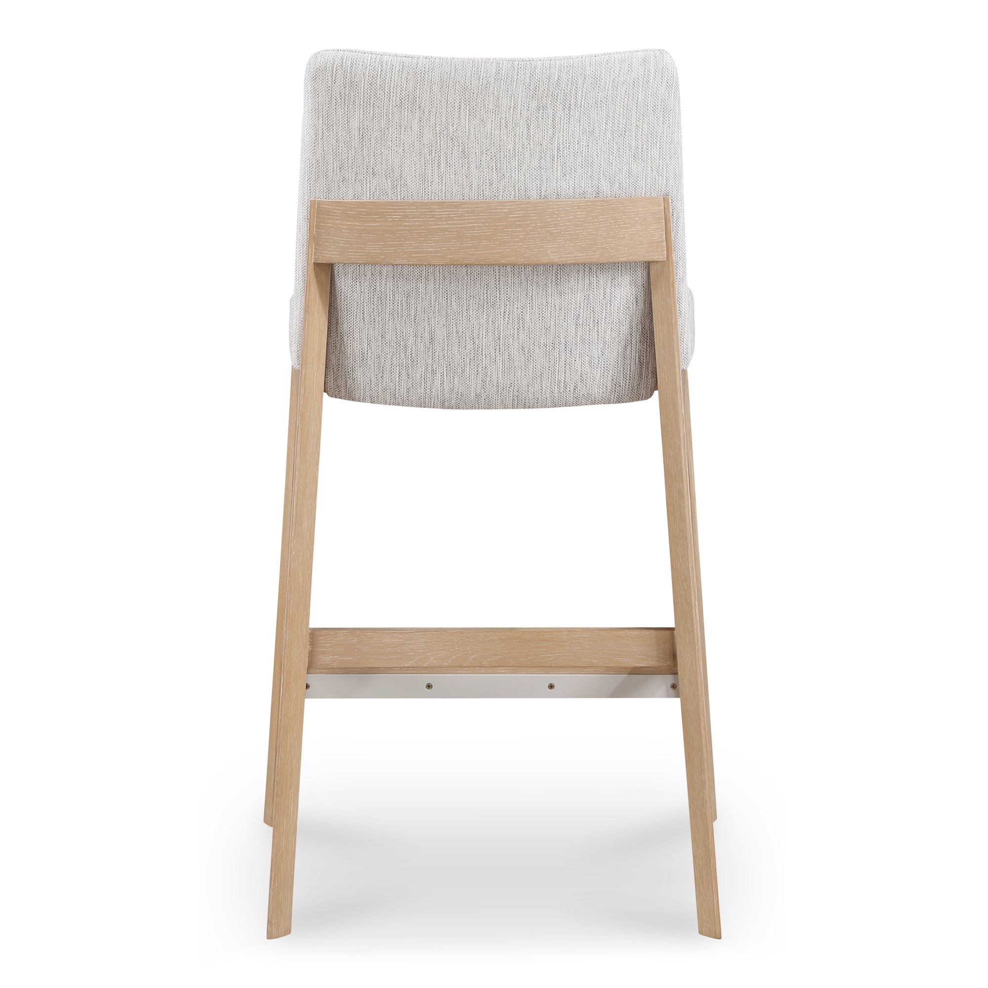 Deco Oak Counter Stool Light Grey