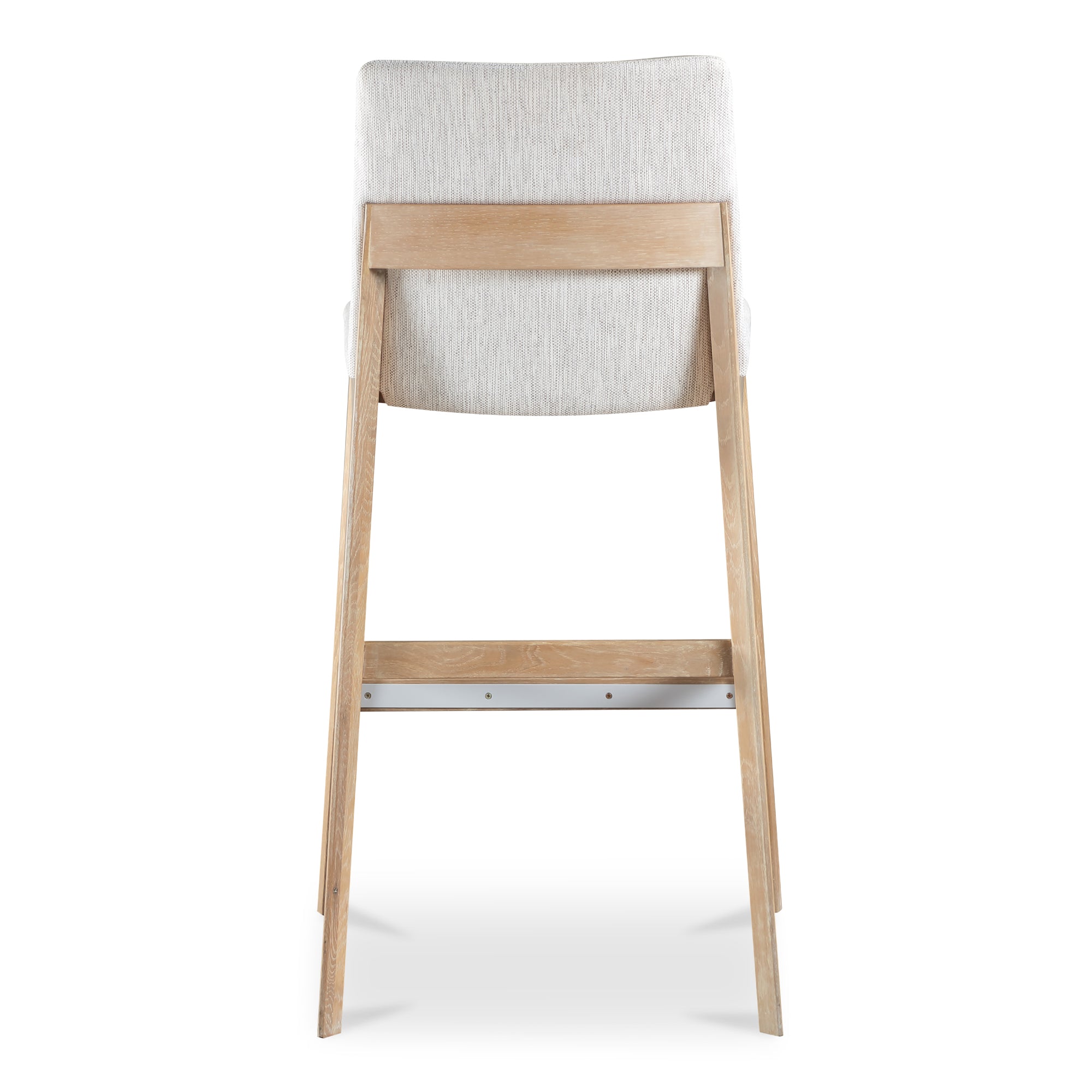 Deco Oak Barstool Light Grey