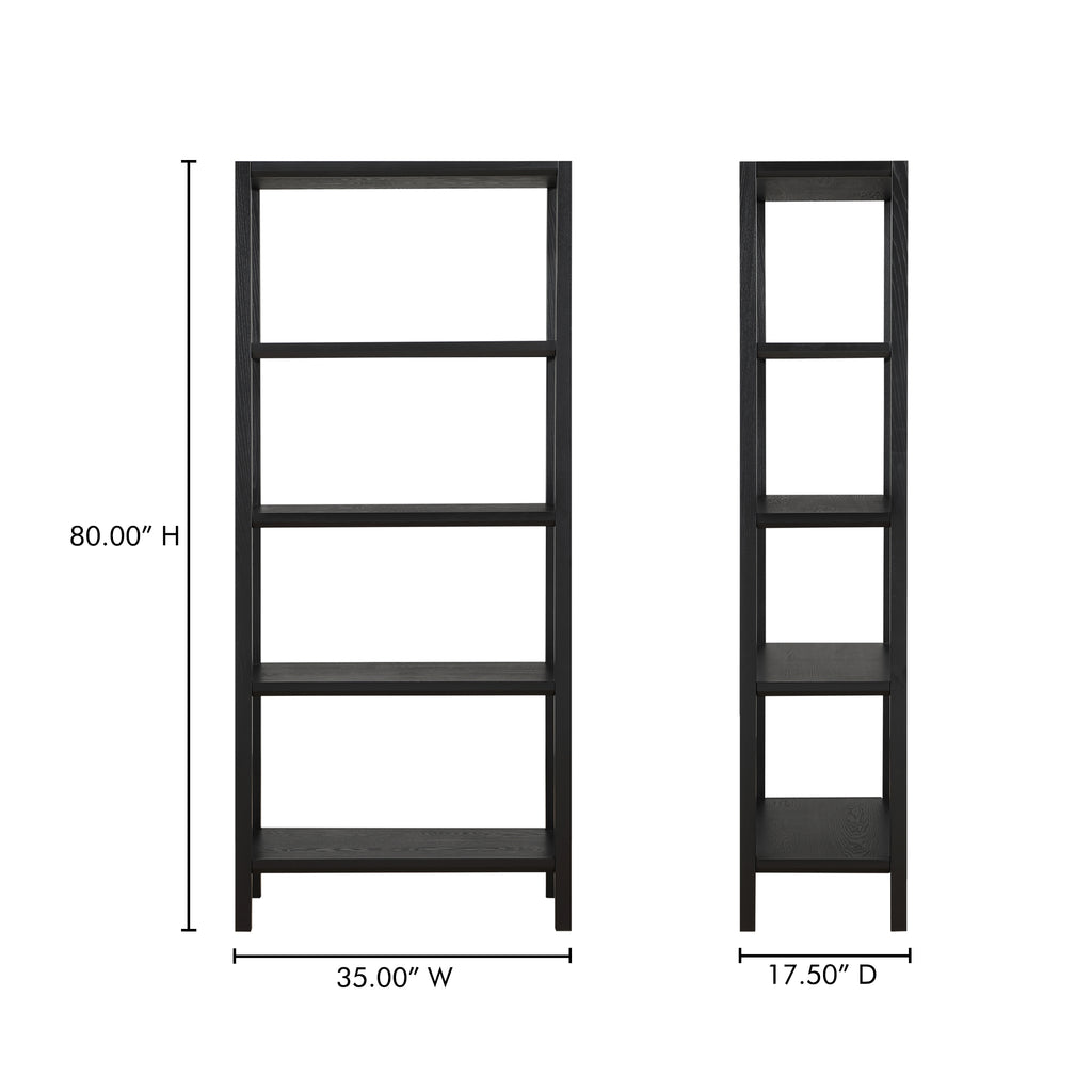 Nolan Bookcase Black