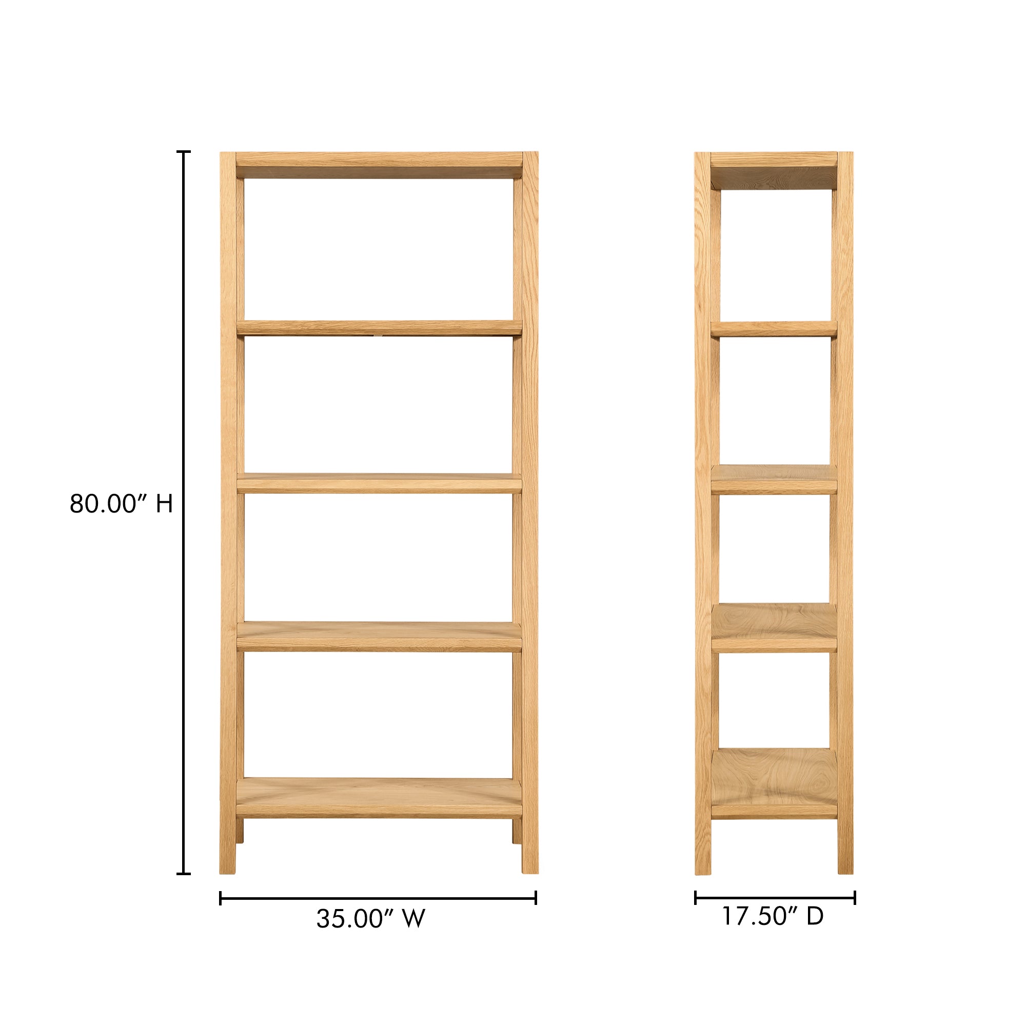 Nolan Bookcase Natural