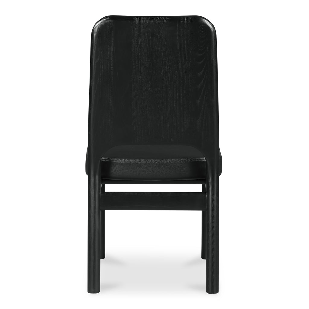Kerr Dining Chair Vegan Leather Black-Set Of Two