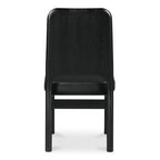 Kerr Dining Chair Vegan Leather Black-Set Of Two