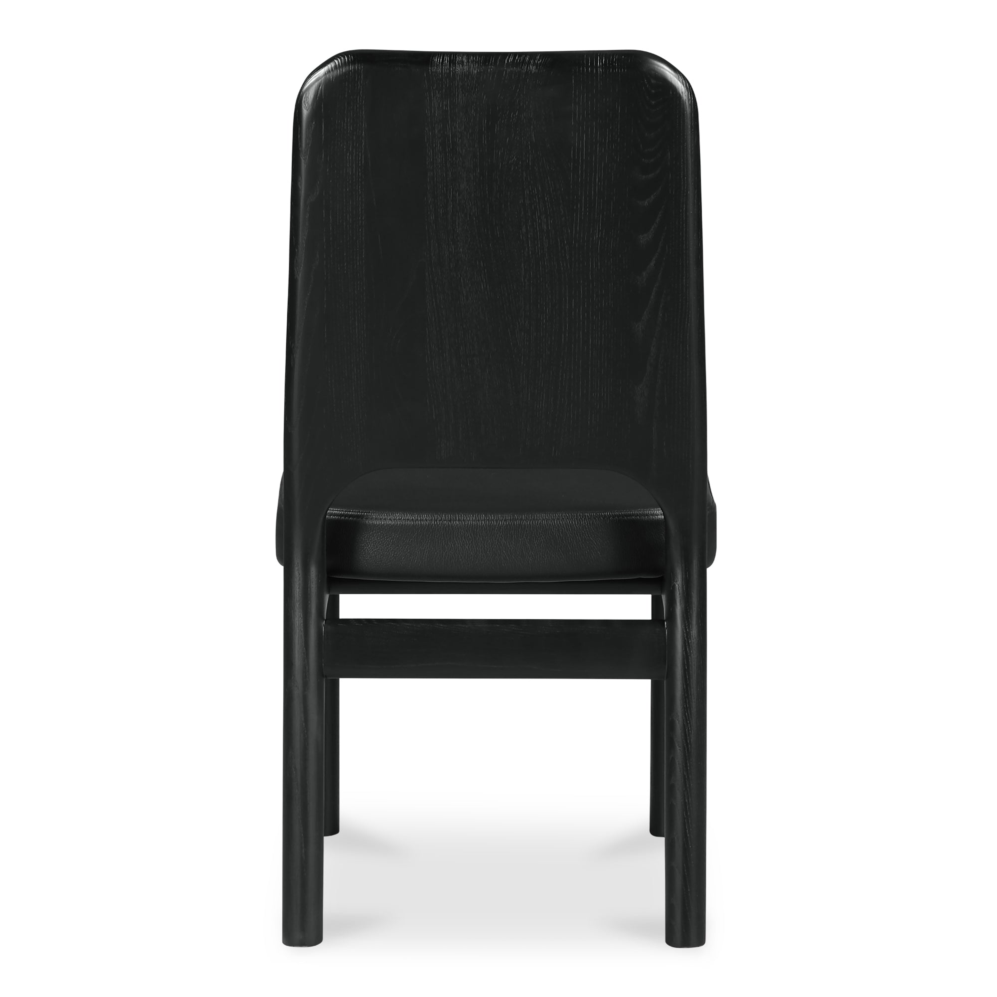 Kerr Dining Chair Vegan Leather Black-Set Of Two