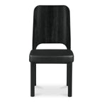 Kerr Dining Chair Vegan Leather Black-Set Of Two