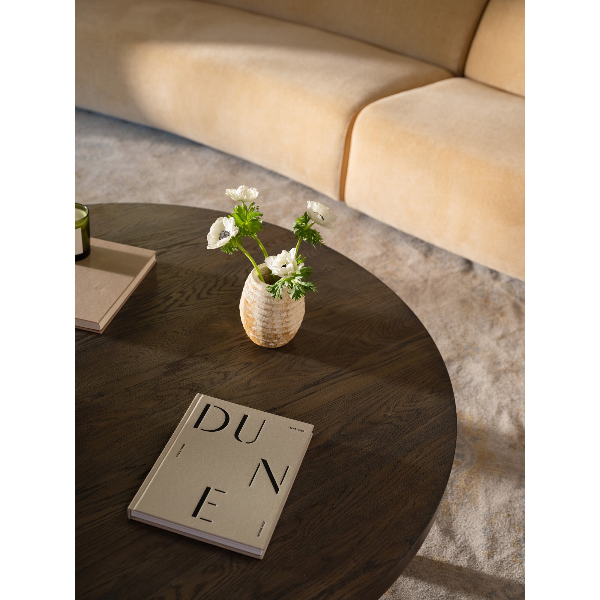 Alden Coffee Table Cool Brown