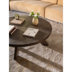 Alden Coffee Table Cool Brown