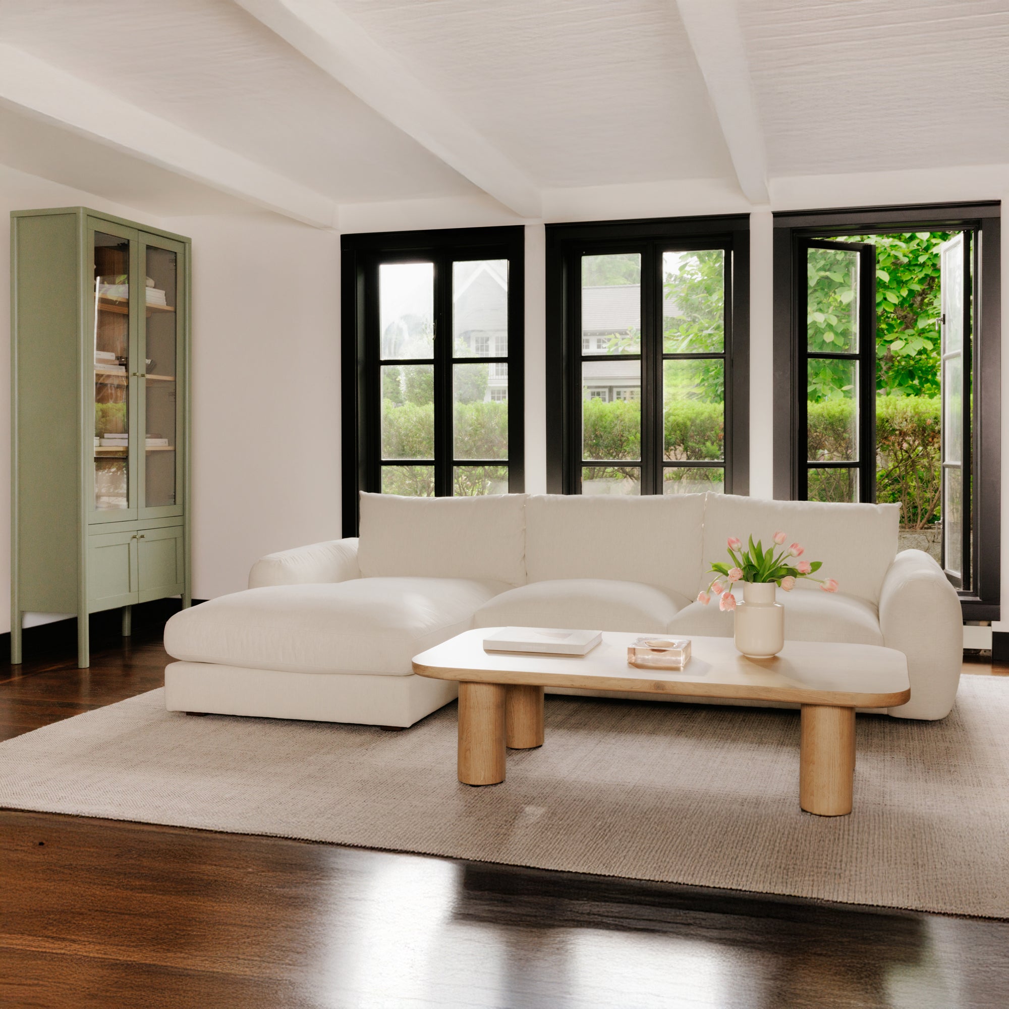 Berga Sectional Left Oat