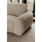 Berga Sectional Right Pebble