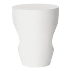 Aylard Outdoor Stool Cream White