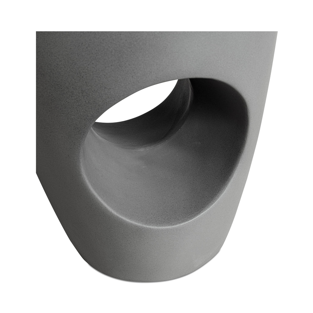 Aylard Outdoor Stool Grey