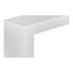 Lazarus Outdoor Bench White