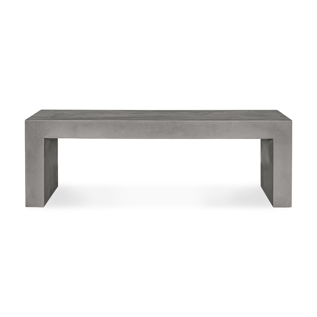 Lazarus Outdoor Bench Dark Grey