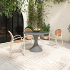 Isadora Outdoor Dining Table Grey