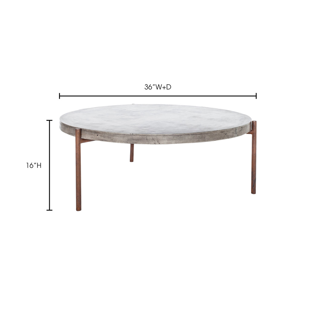 Mendez Outdoor Coffee Table Grey