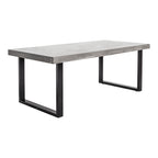 Jedrik Outdoor Dining Table Large Grey