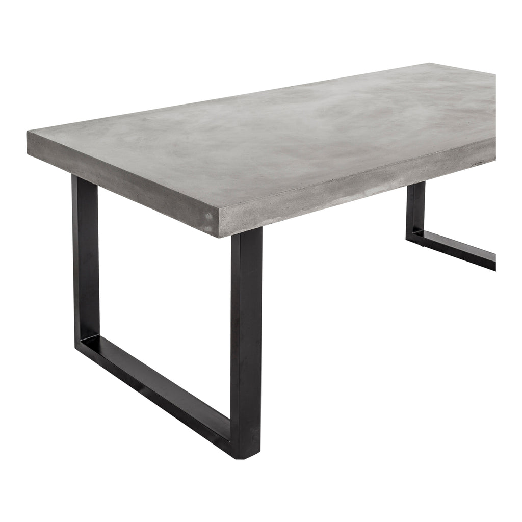 Jedrik Outdoor Dining Table Large Grey