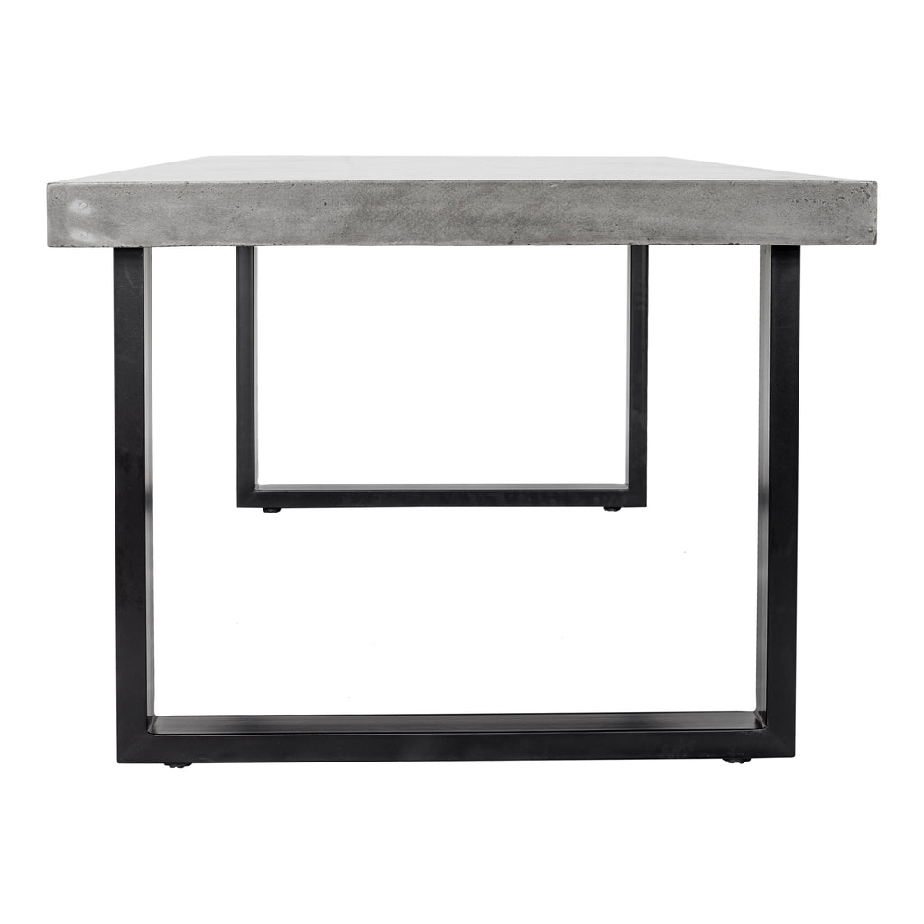 Jedrik Outdoor Dining Table Large Grey