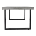 Jedrik Outdoor Dining Table Large Grey