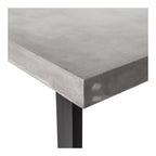 Jedrik Outdoor Dining Table Large Grey