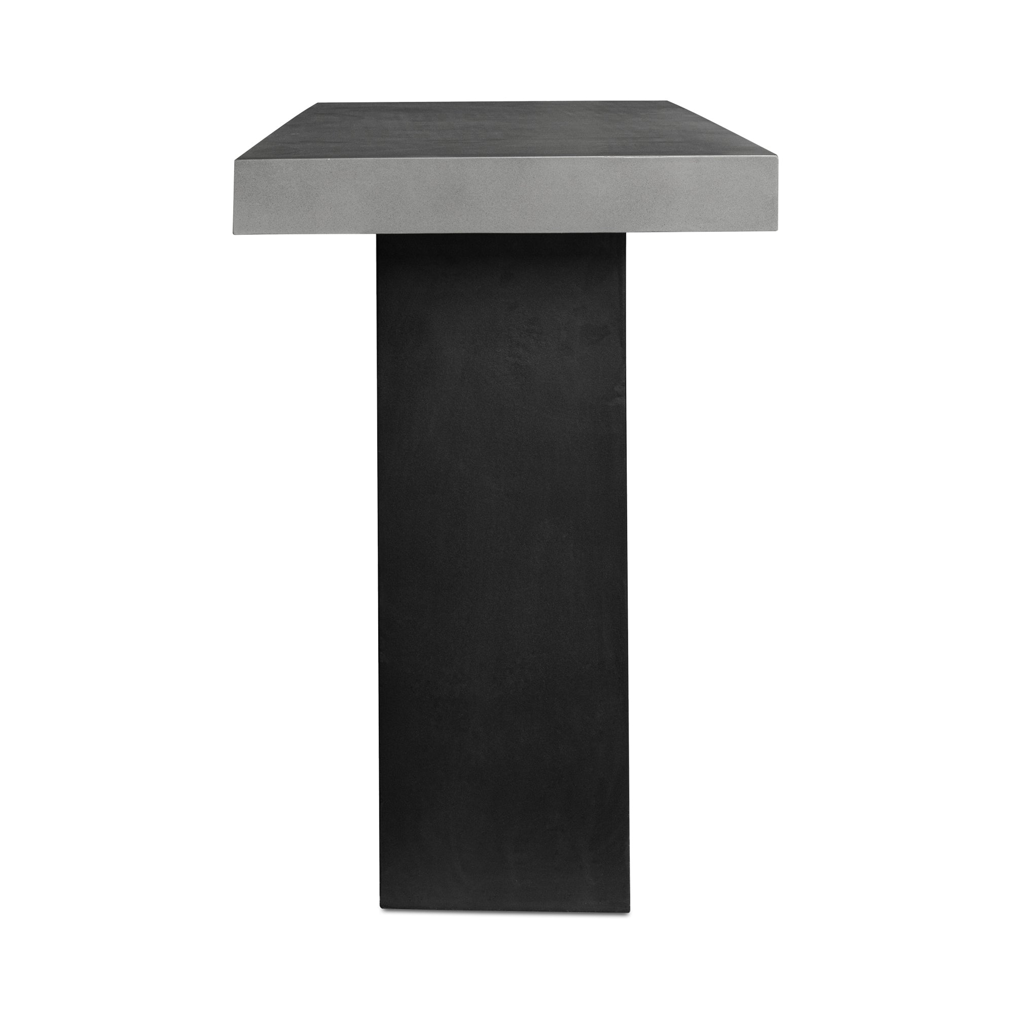 Lithic Outdoor Bar Table Grey