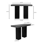 Lithic Outdoor Bar Table Grey