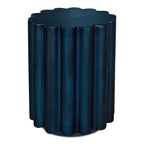 Taffy Accent Table Navy Blue