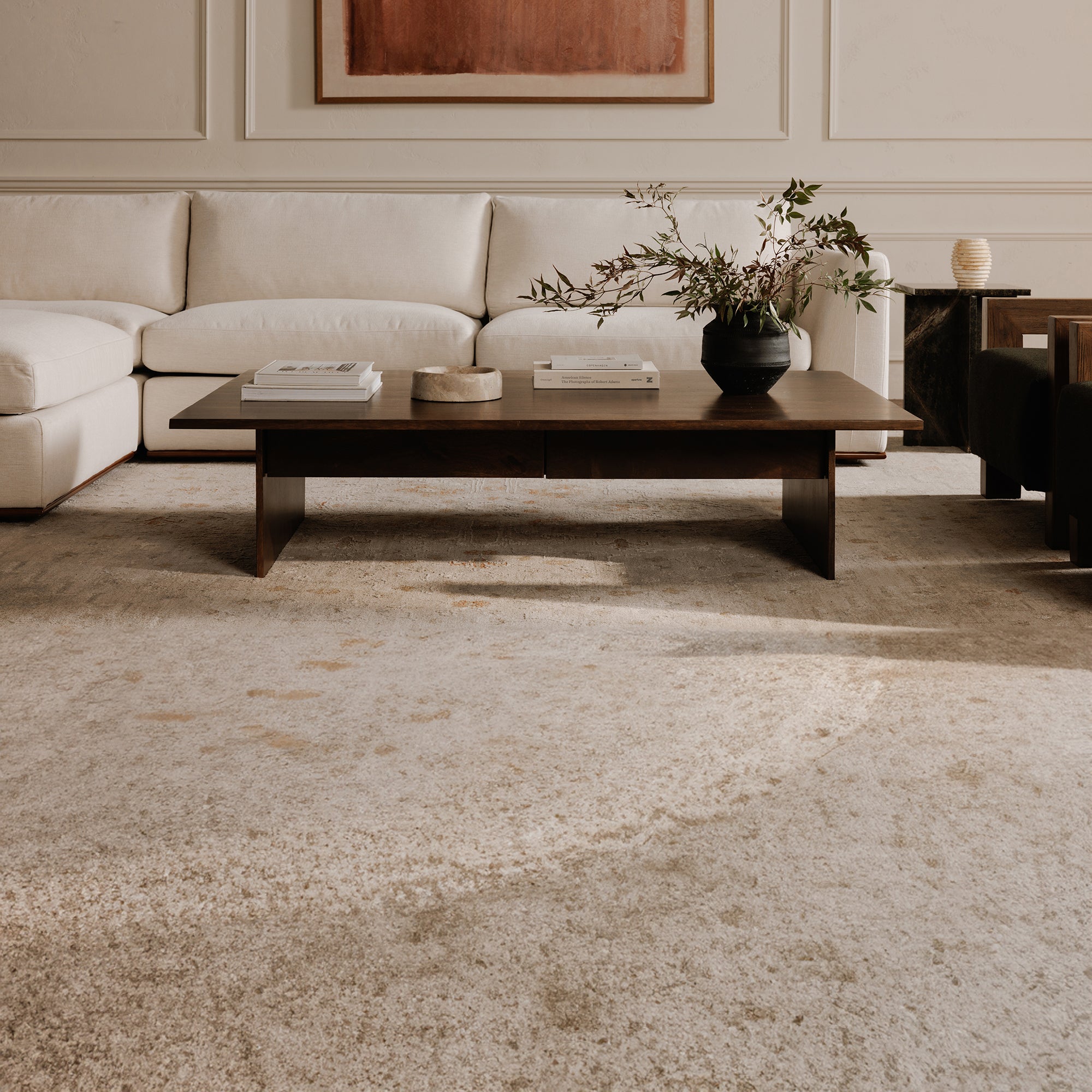 Everett Coffee Table Dark Brown