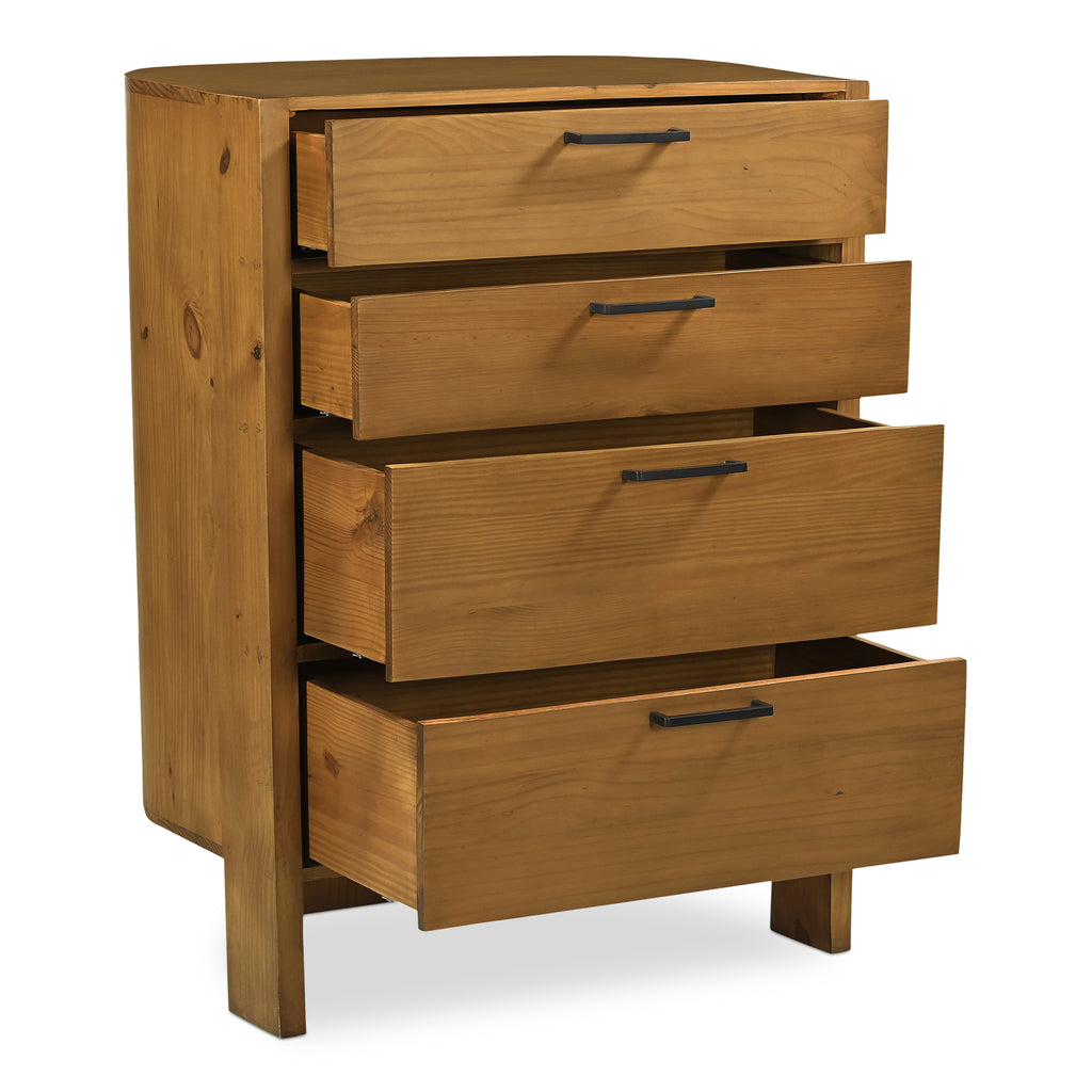 Lachlan 4 Drawer Chest Brown