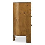 Lachlan 4 Drawer Chest Brown