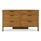 Lachlan 6 Drawer Dresser Brown