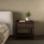 Maeve Nightstand Dark Brown