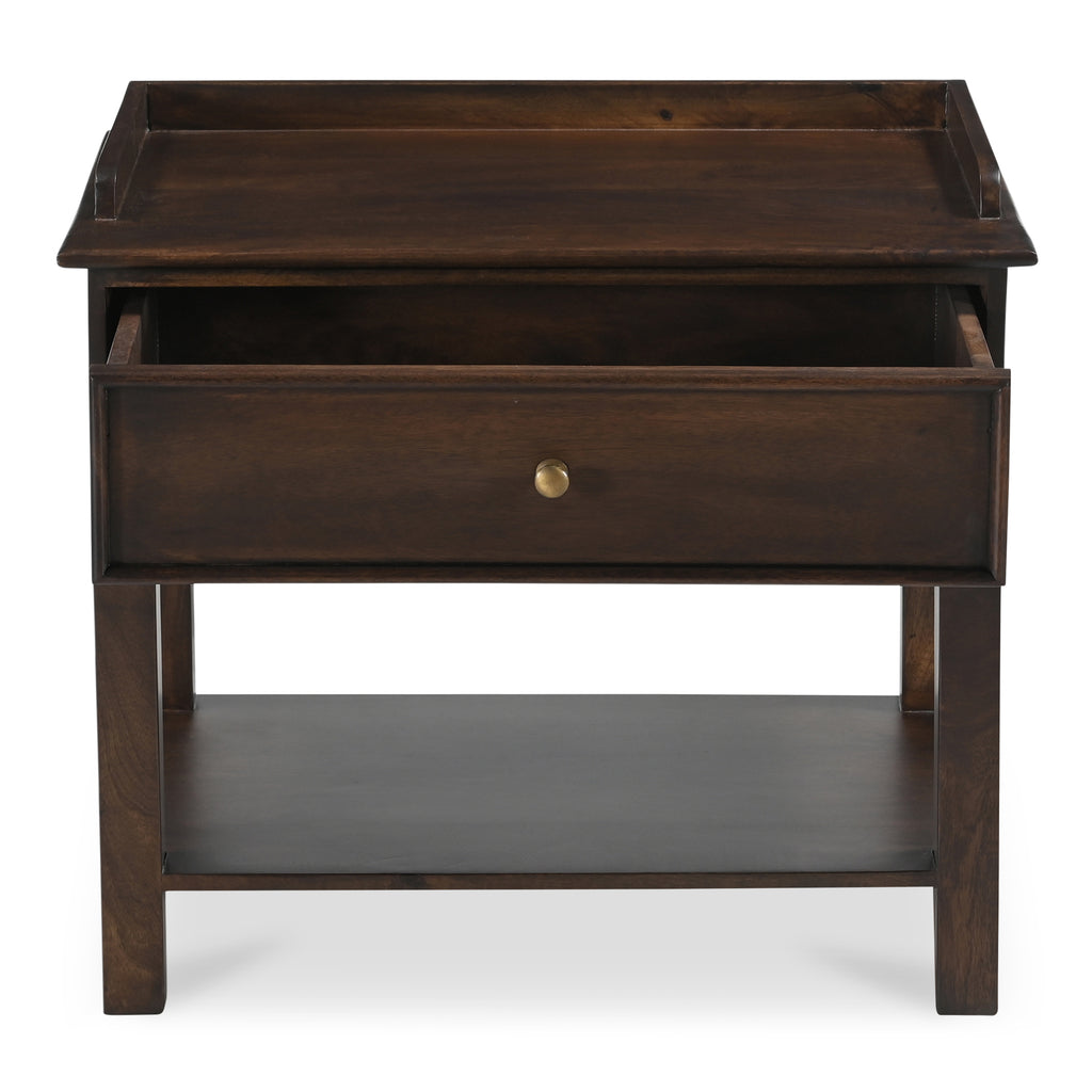 Maeve Nightstand Dark Brown