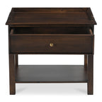 Maeve Nightstand Dark Brown