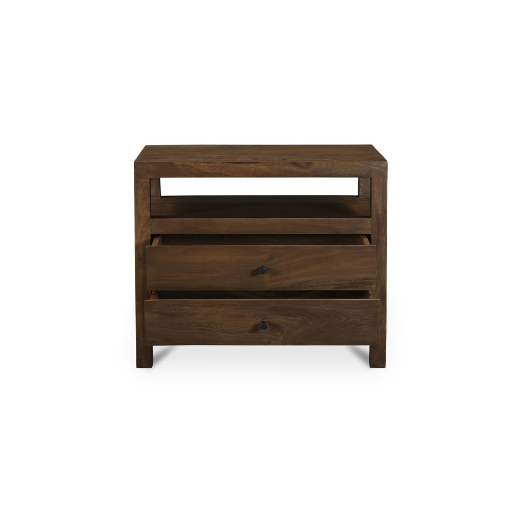 Windsor Nightstand Dark Brown