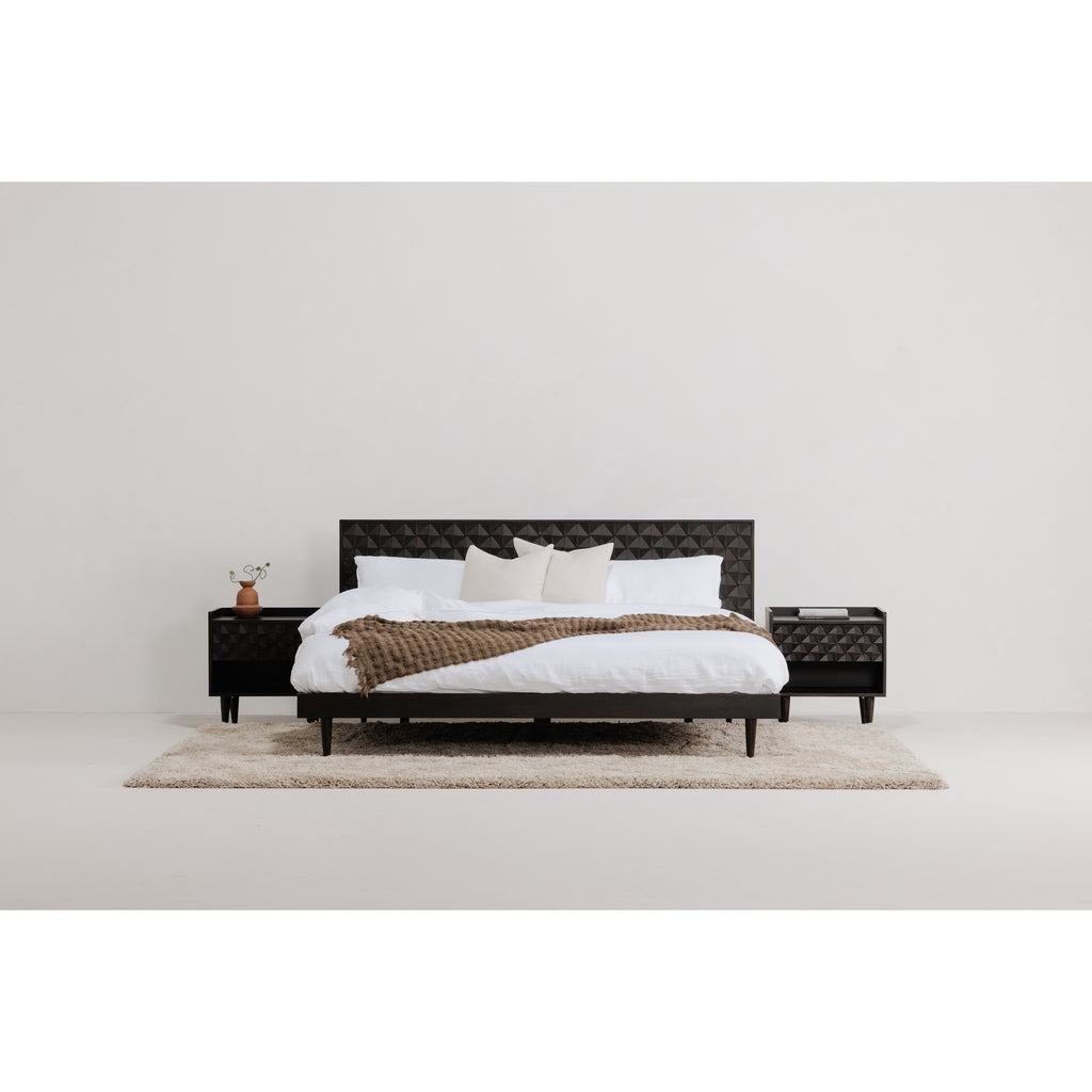 Pablo Queen Bed Black