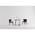 Godenza Round Dining Table Walnut