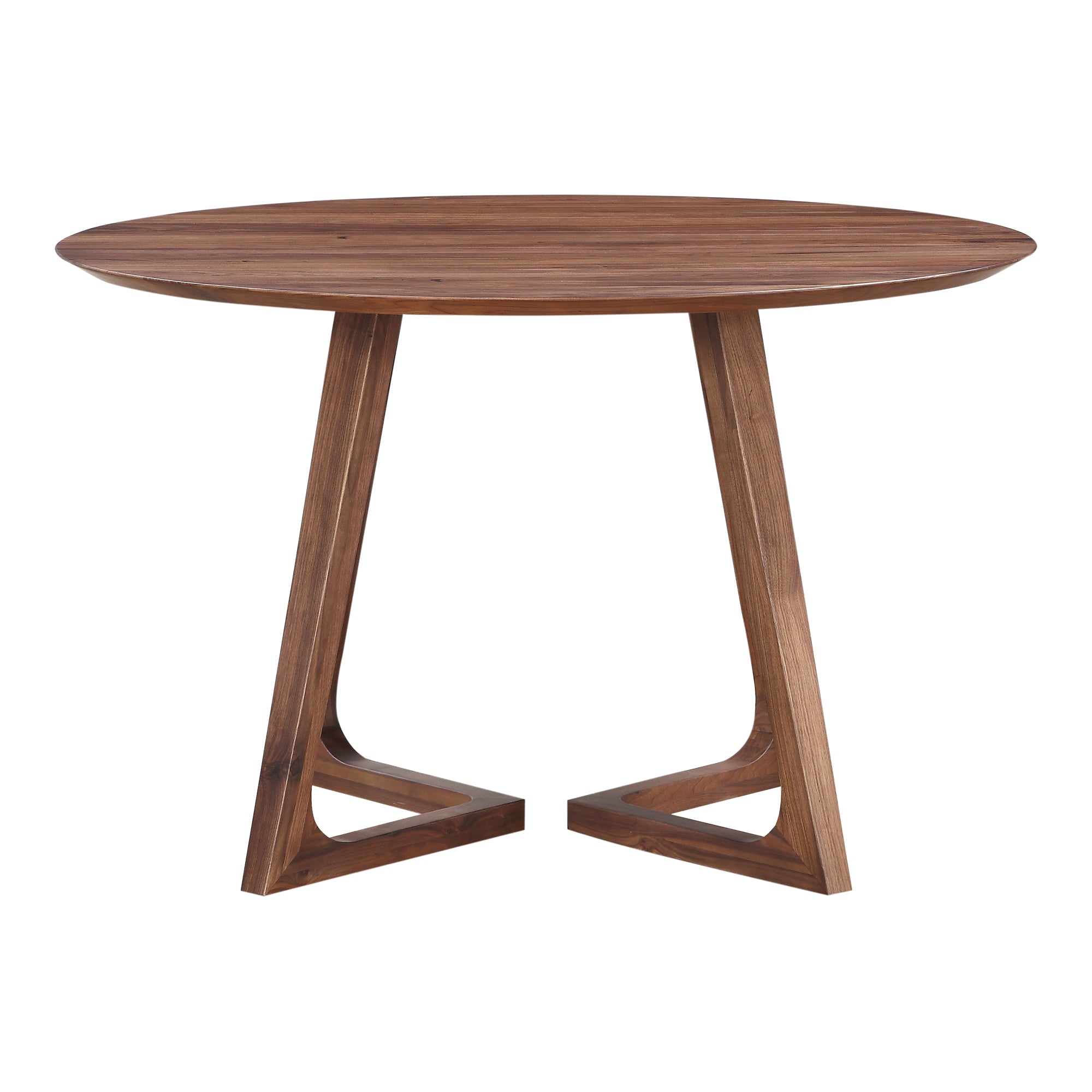 Godenza Round Dining Table Walnut
