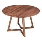 Godenza Round Dining Table Walnut