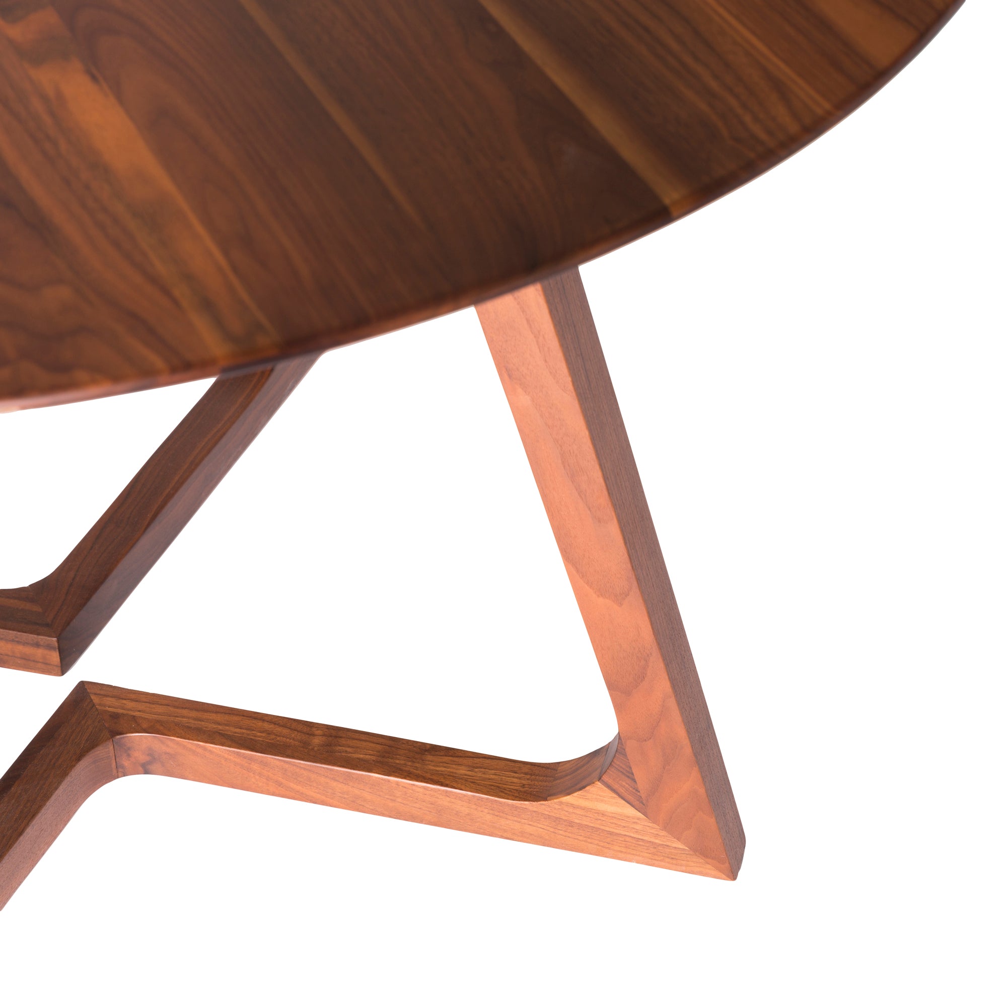 Godenza Round Dining Table Walnut